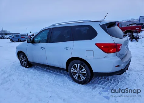 2017 Nissan Pathfinder S z USA, uszkodzony, nr VIN 5N1DR2MM0HC681122